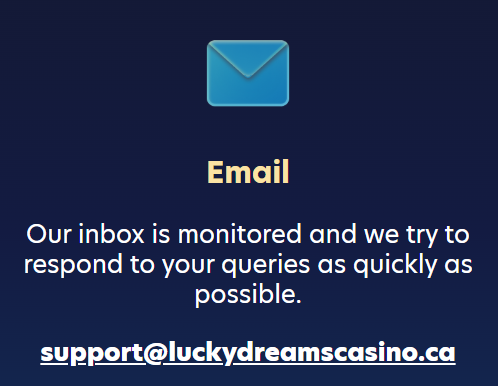 Lucky Dreams Casino login