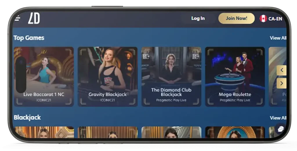 LuckyDreams mobile app